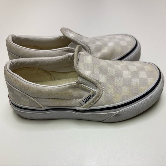 2/10$ Vans Toddler Girls 11 Slip On Classic Checkered Sneaker Shoe Light Purple - Picture 2 of 7